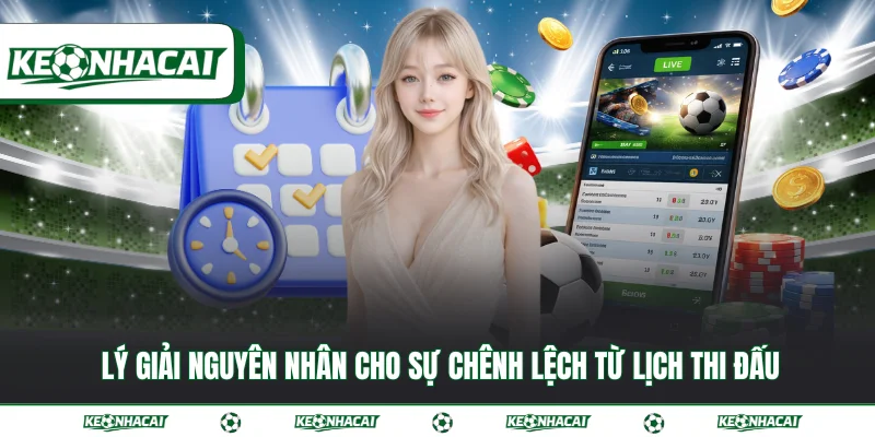 Lịch thi đấu 5 Lý giải nguyên nhân cho sự chênh lệch từ lịch thi đấu