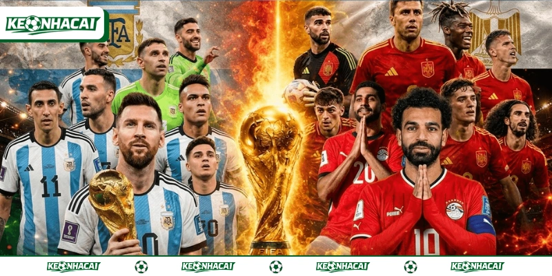 Soi Kèo Argentina Vs Ai Cập 23h00 Ngày 07/07 World Cup 3 Argentina khẳng định sức mạnh của đương kim vô địch